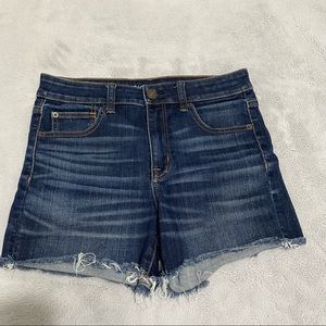 american eagle hi-rise shortie